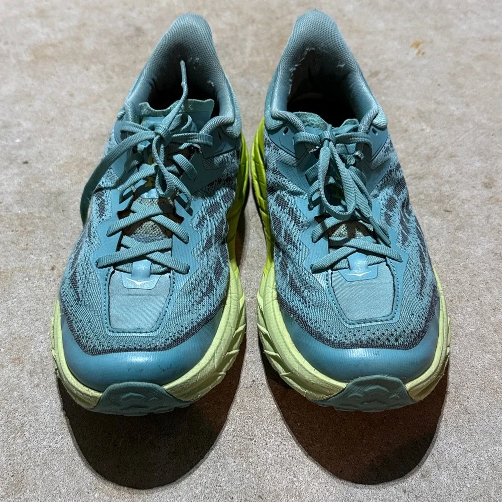 Hoka Speedgoat 5 w/ Vibram Running Shoe Women’s Size 10B Workout Trail Hiking